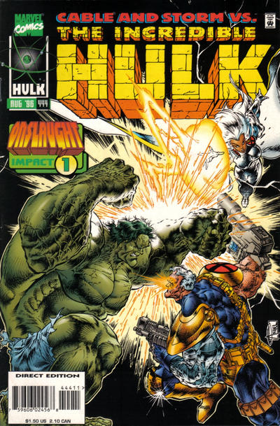 The Incredible Hulk #444 [Direct Edition]-Very Fine