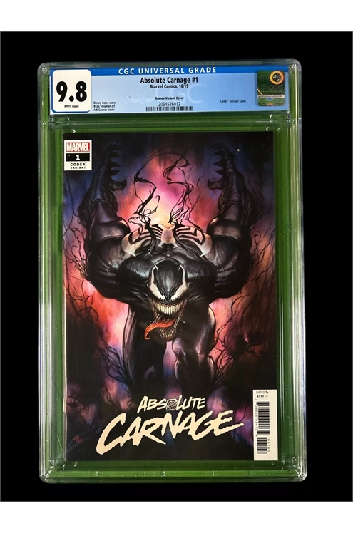 Absolute Carnage #1 Cgc 9.8 Marvel Comics 2019 Codex Variant Cover