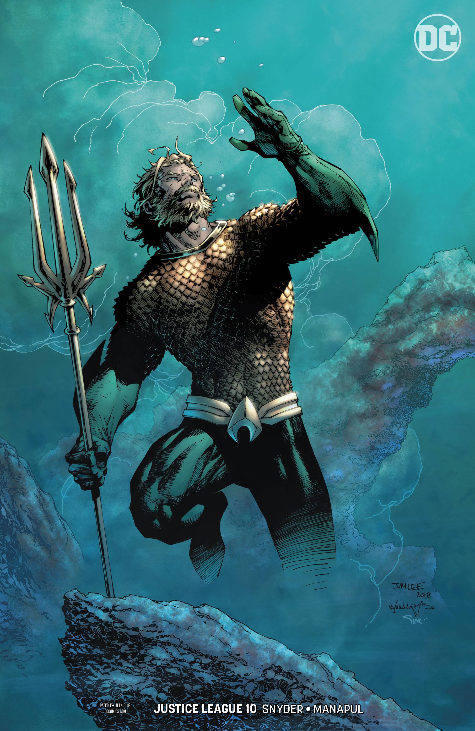 Justice League #10 Variant Edition (Drowned Earth) (2018)
