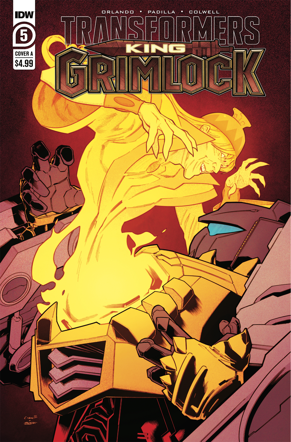 Transformers King Grimlock #5 Cover A Tormey (Of 5)