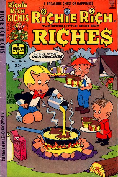 Richie Rich Riches #34-Fine