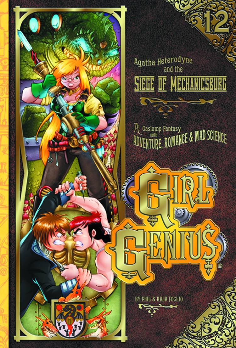 Girl Genius Hardcover Graphic Novel Volume 12 Seige of Mechanicsburg