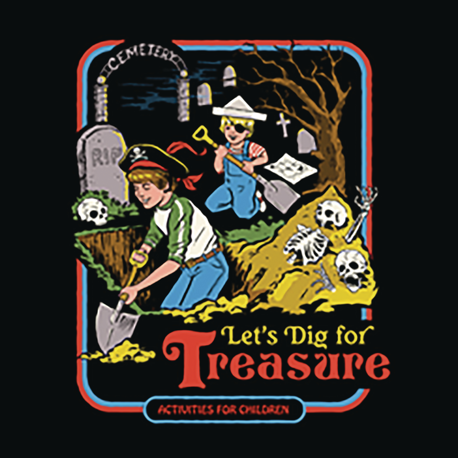 Steven Rhodes Collection Lets Digest for Treasure Game