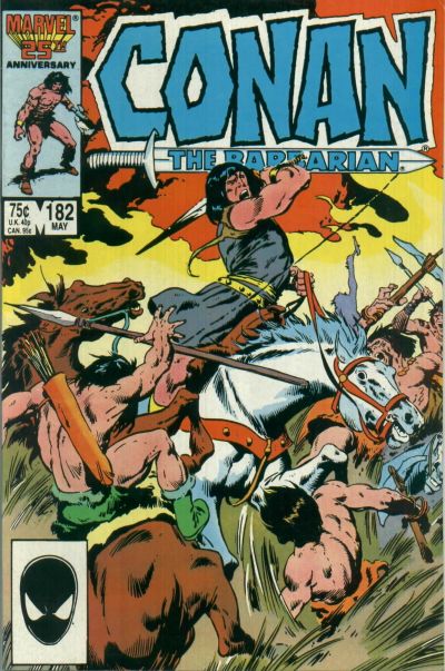 Conan The Barbarian #182 [Direct]-Very Good (3.5 – 5)