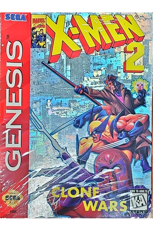 Sega Genesis X-Men 2 In Box Pre-Owned