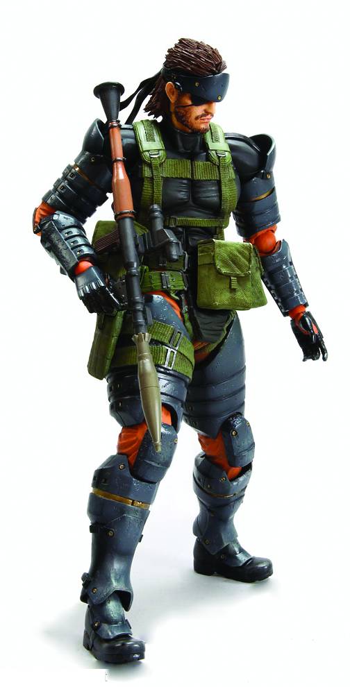 Mgs Peace Walker Snake Play Arts Kai Action Figure BD Version