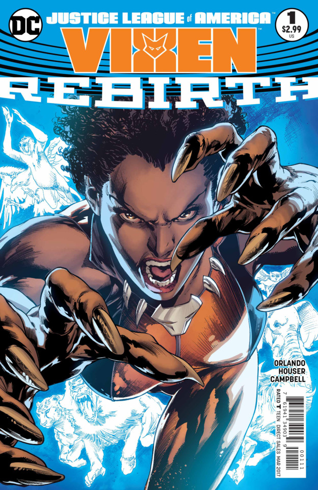 Justice League of America Vixen Rebirth #1