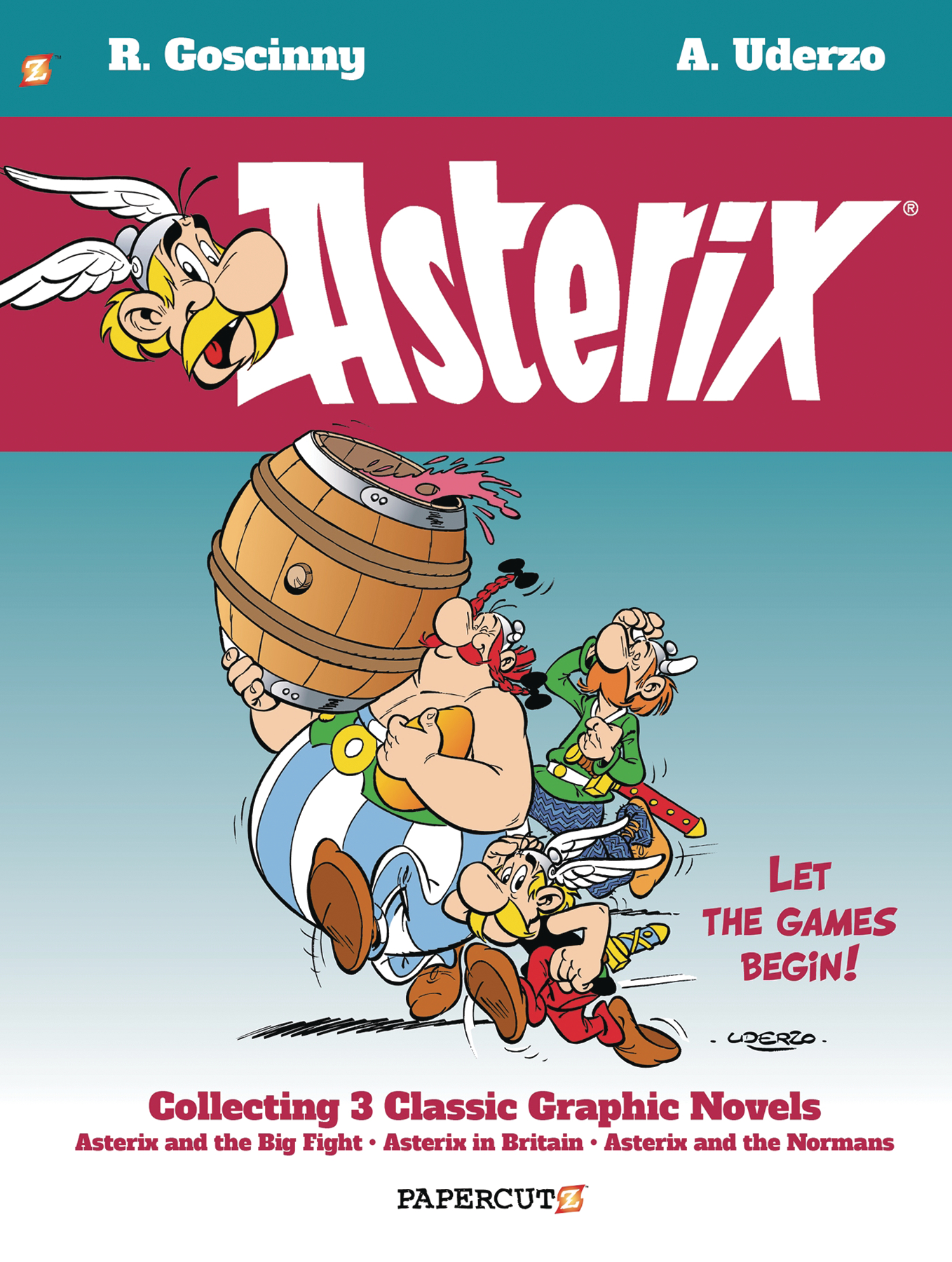 Asterix Omnibus Papercutz Edition Hardcover Volume 3