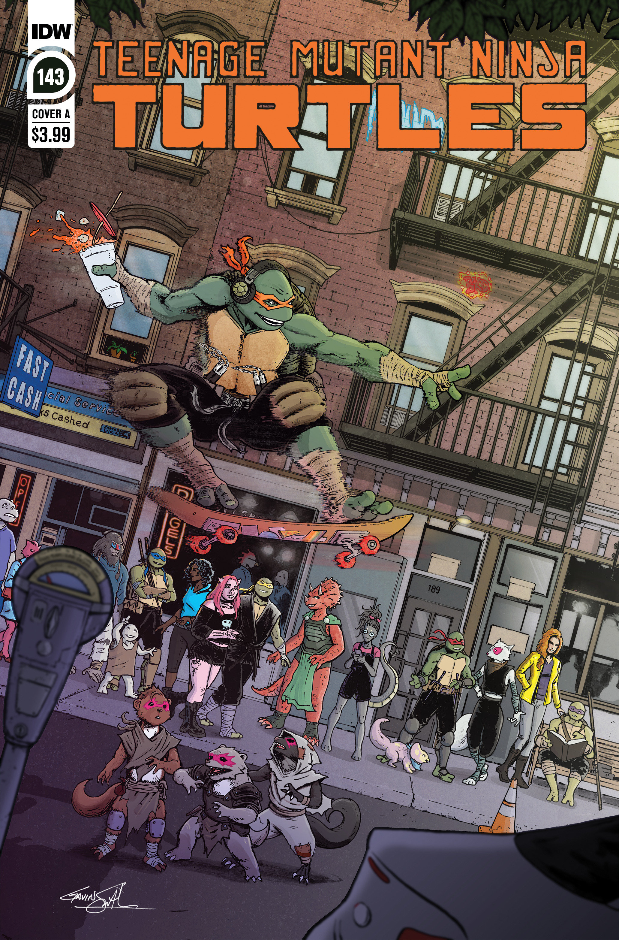 Teenage Mutant Ninja Turtles Ongoing #143 Cover A Smith