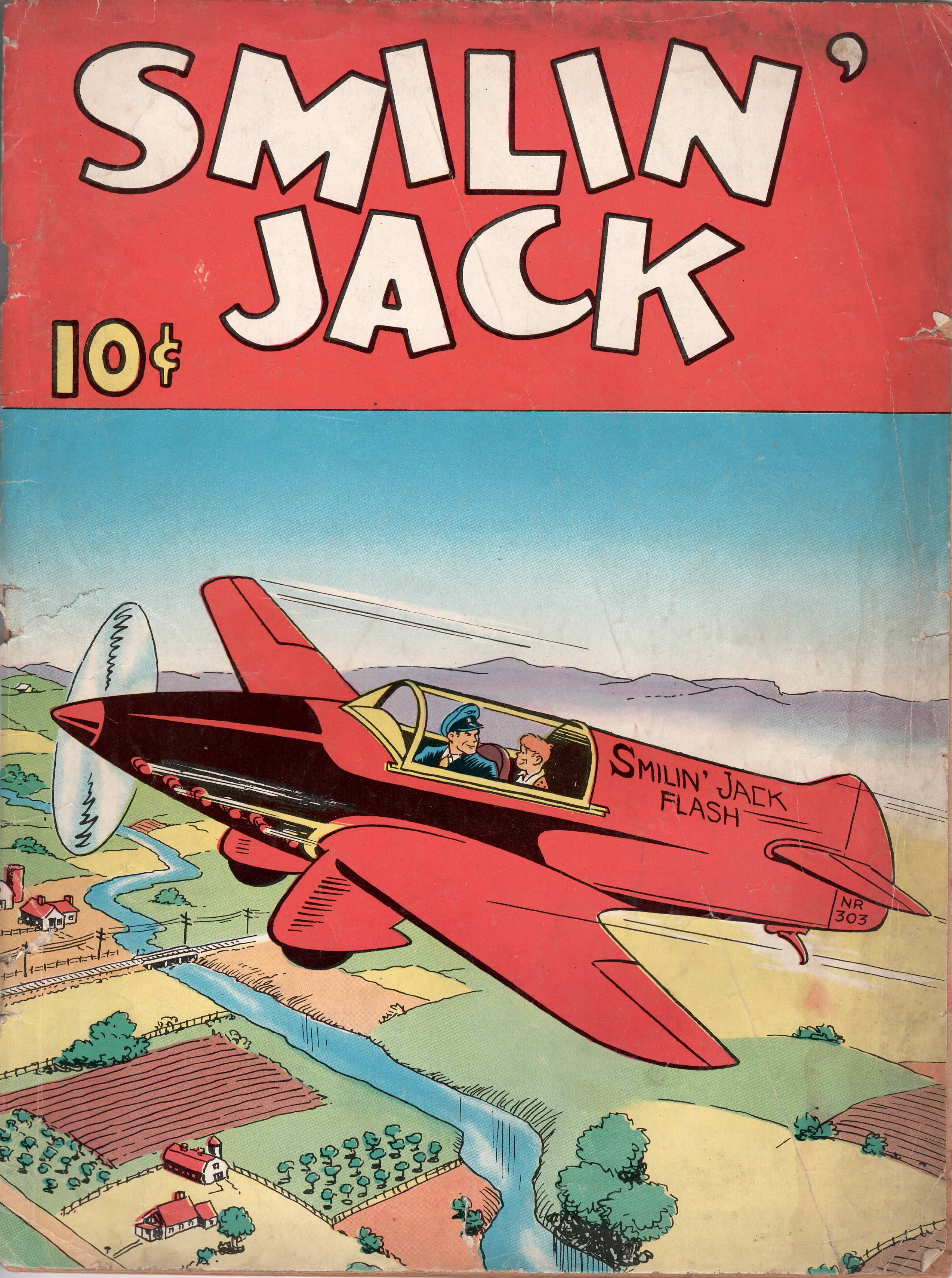 Large Feature Comic #12 (Smilin' Jack)