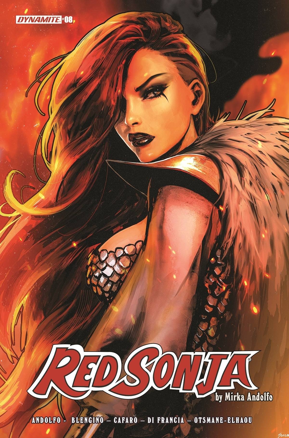 Red Sonja #8 Cover D Sozomaika (2021)