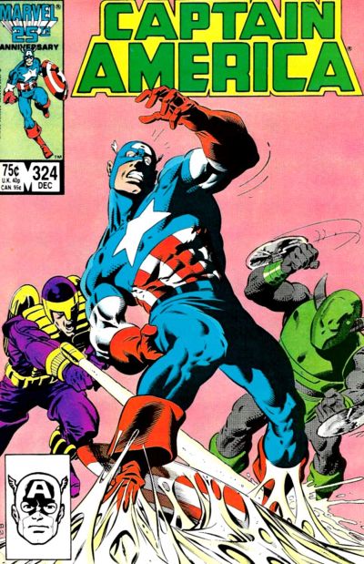 Captain America #324 [Direct]-Very Fine