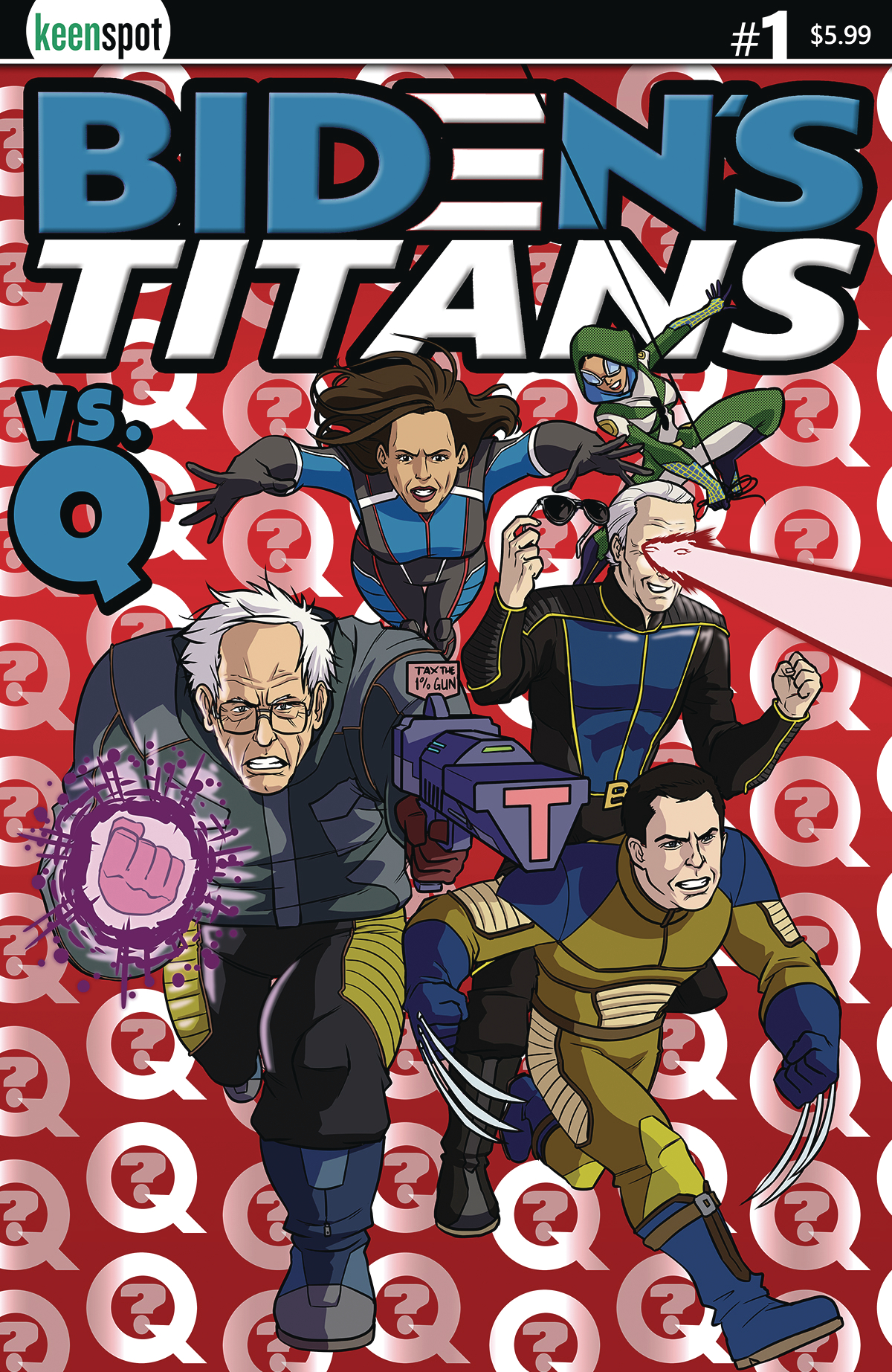 Bidens Titans Vs Q Volume 2 Cover A Shawn Remulac