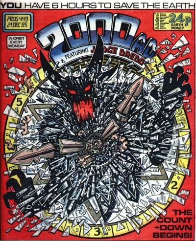 2000 AD #449-Near Mint (9.2 - 9.8)