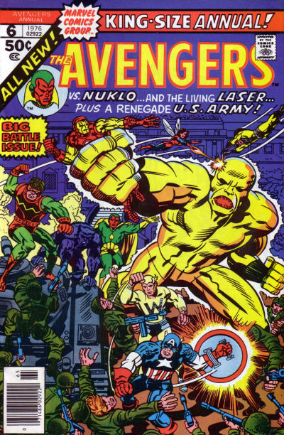 The Avengers Annual #6-Good (1.8 – 3)
