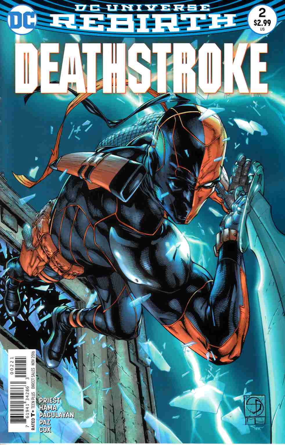 Deathstroke #2 Variant Edition (2016)