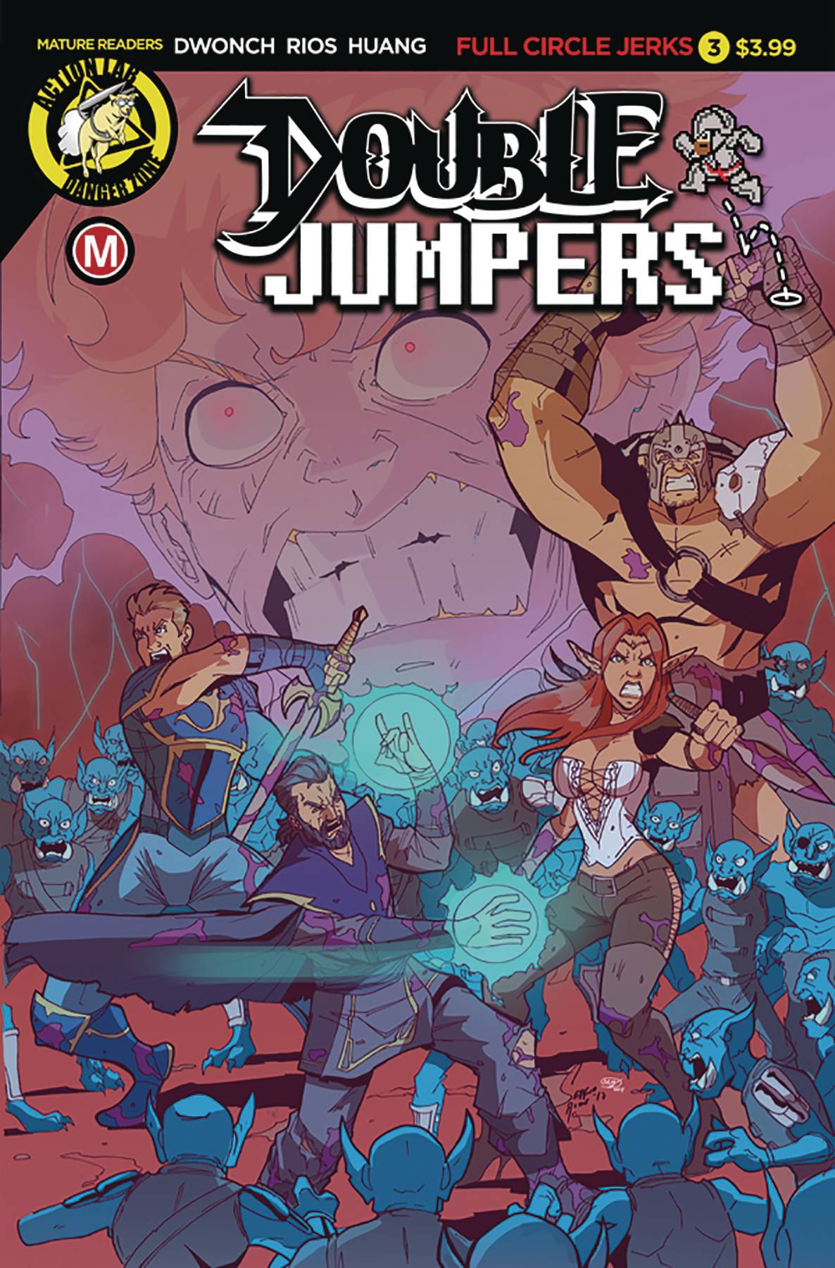 Double Jumpers Full Circle Jerks #3 Cover A Rios (Mature) (Of 4)