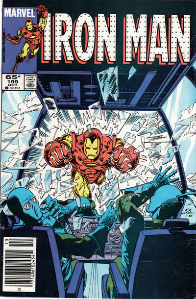 Iron Man #199 [Newsstand]-Near Mint (9.2 - 9.8)