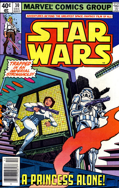 Star Wars #30 [Newsstand](1977)-Very Fine (7.5 – 9)
