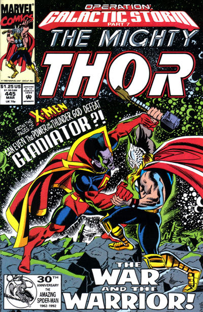 Thor #445 [Direct]-Very Fine