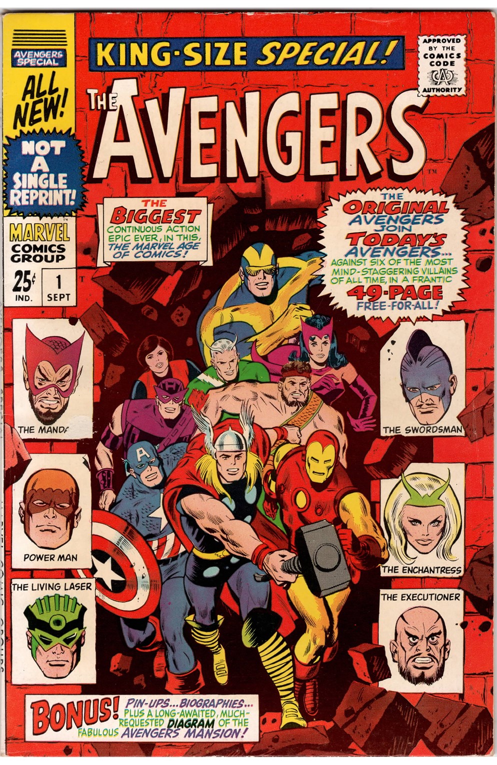 Avengers King-Size Special #01