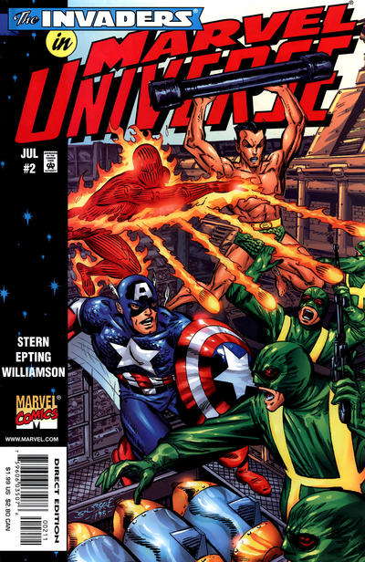 Marvel Universe #2 [Direct Edition](1998)-Very Fine (7.5 – 9)