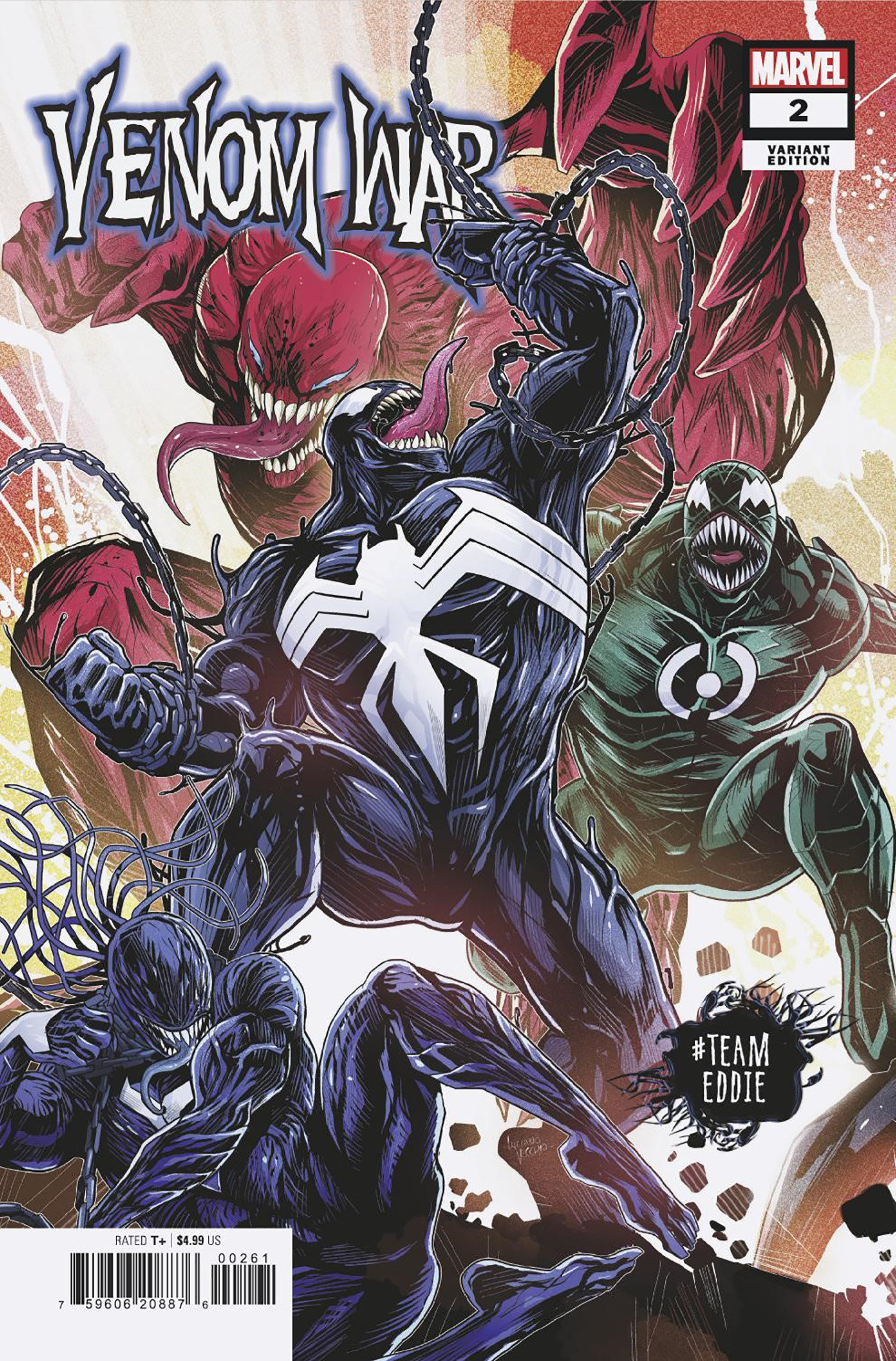 Venom War #2 Luciano Vecchio Team Eddie Variant (Venom War)