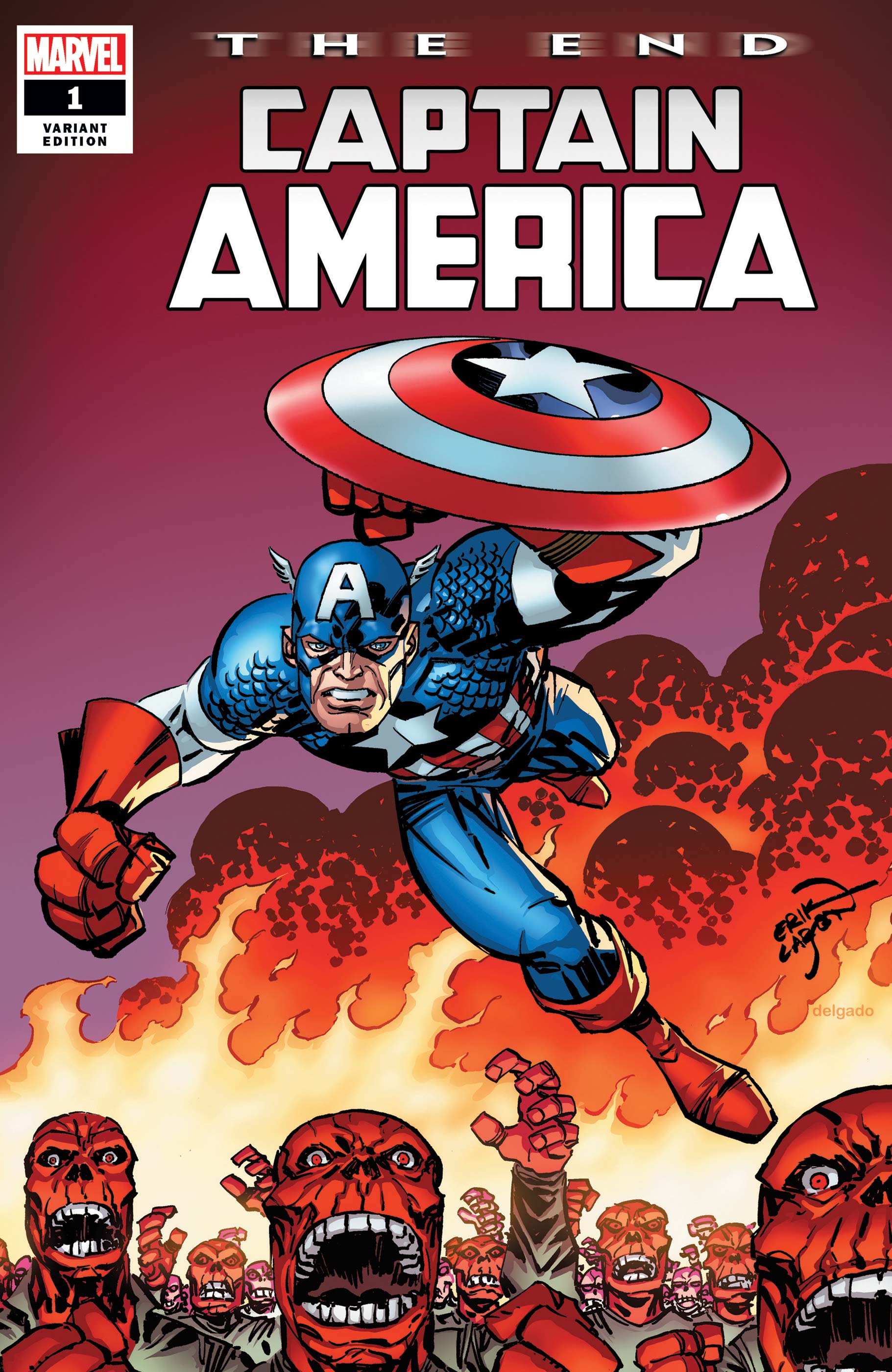 Captain America The End #1 Larsen Variant