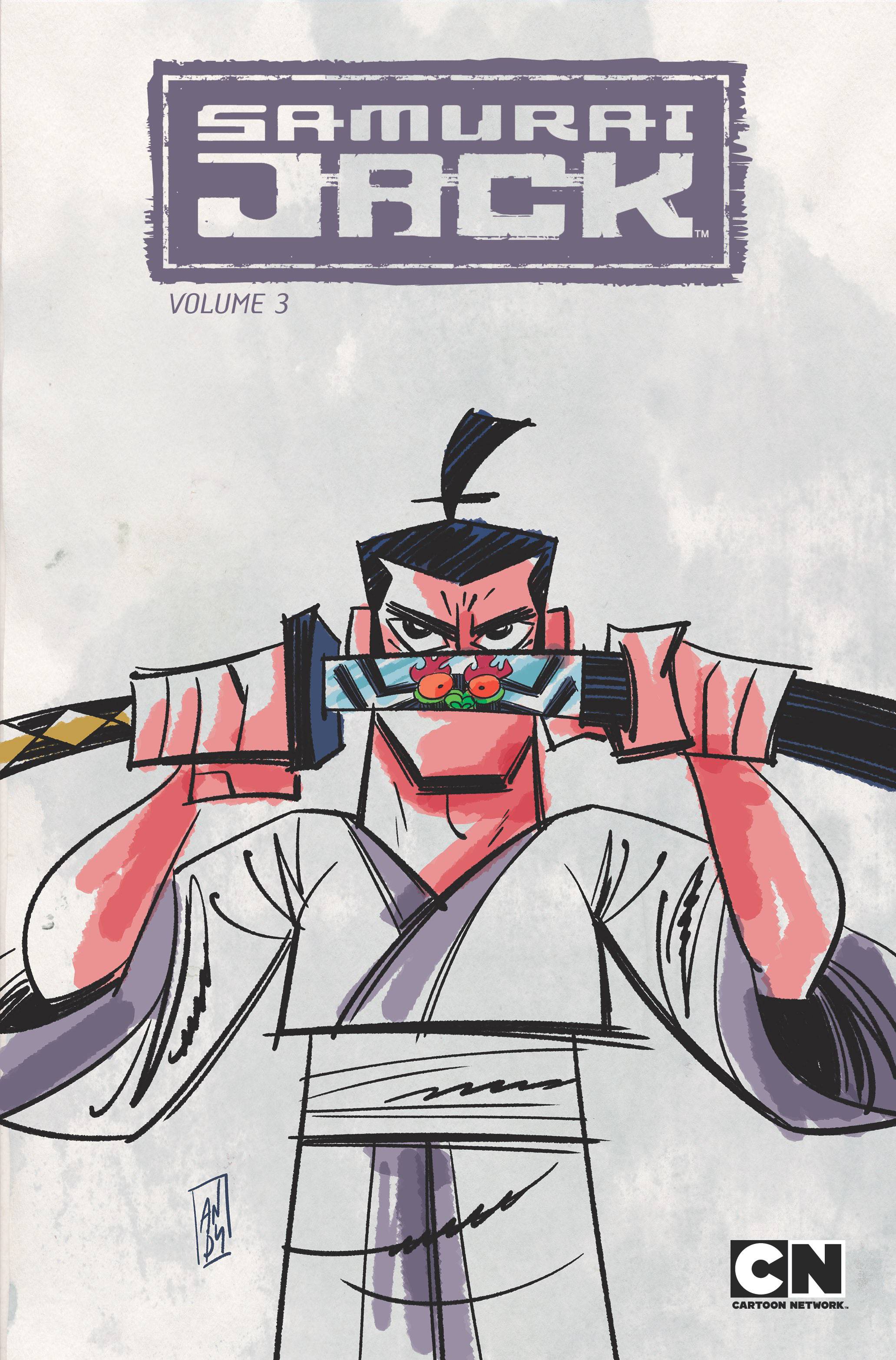 Samurai Jack Graphic Novel Volume 3 Quest for The Broken Blade