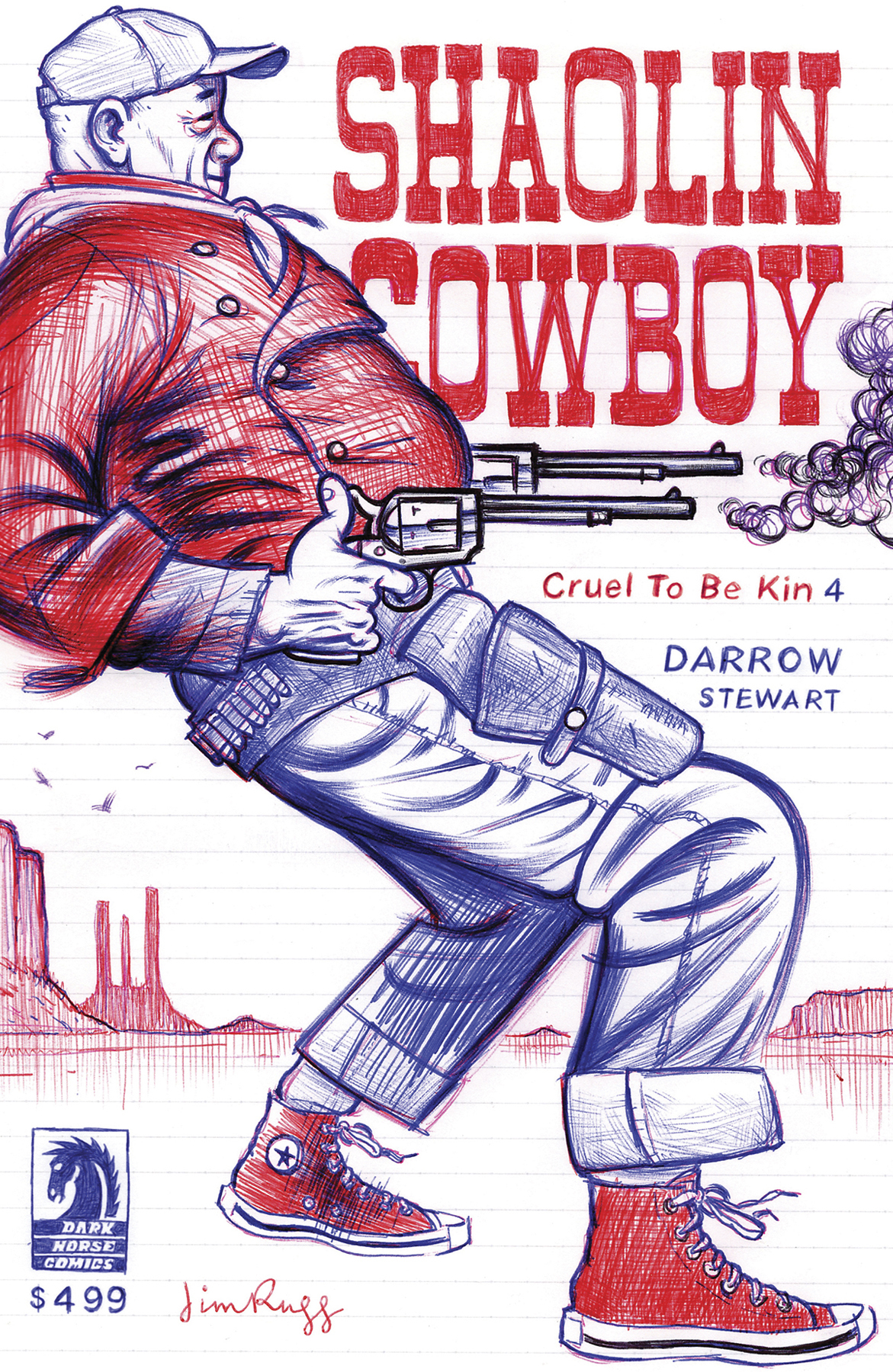 Shaolin Cowboy Cruel To Be Kin #4 Cover C Rugg (Mature) (Of 7)