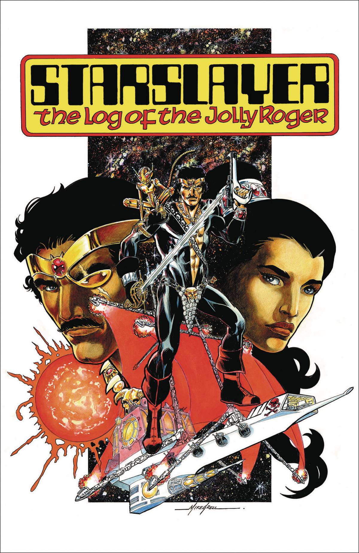Starslayer Graphic Novel Log of Jollyroger