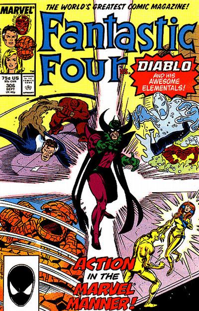 Fantastic Four #306 [Direct]-Near Mint (9.2 - 9.8)