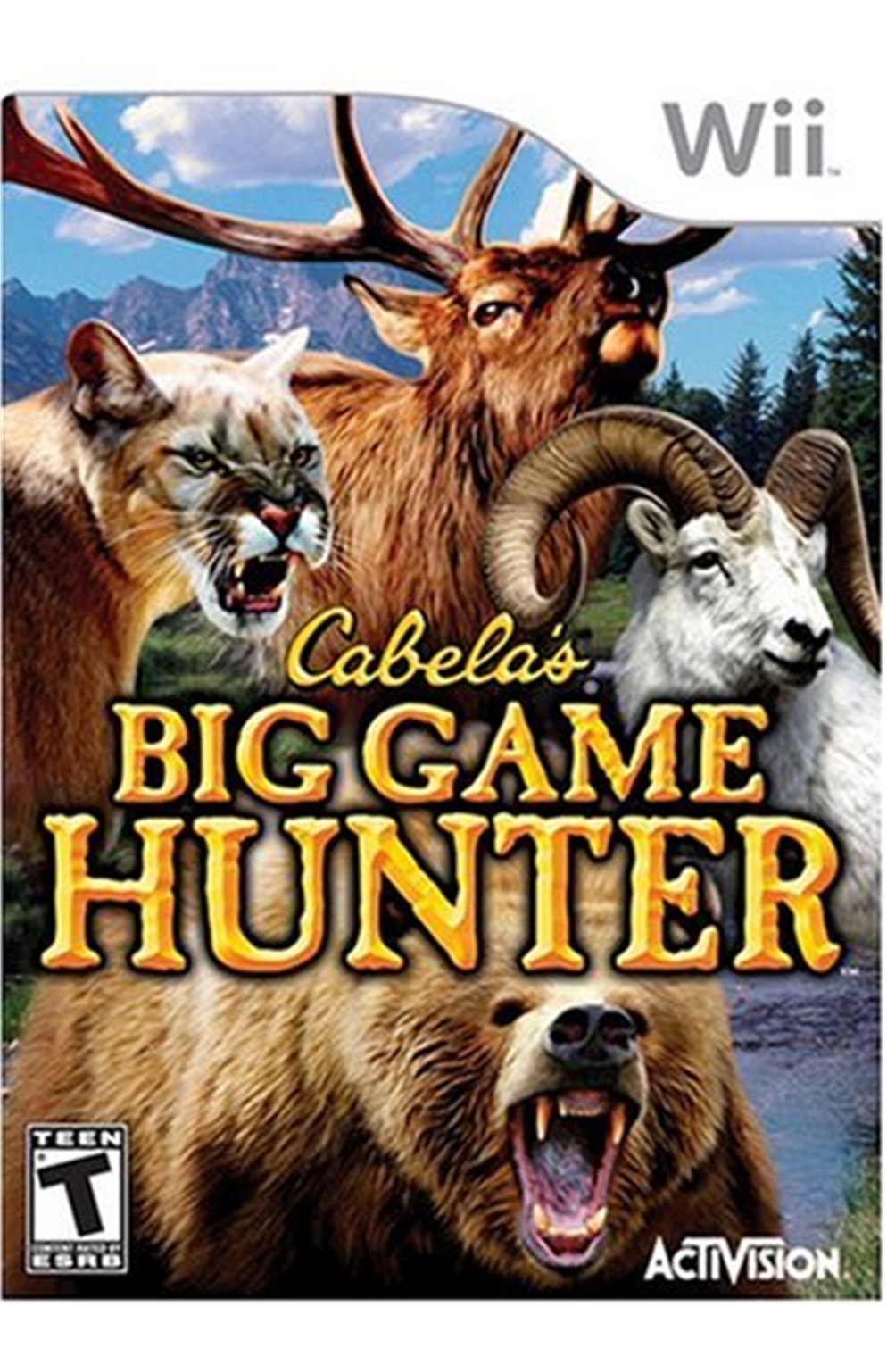 Nintendo Wii Cabela's Big Game Hunter