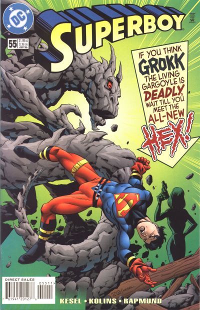 Superboy #55 [Direct Sales]-Fine (5.5 – 7)