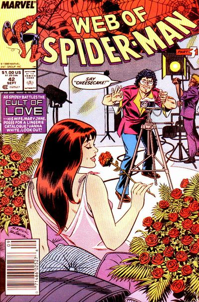 Web of Spider-Man #42 [Newsstand]-Very Good (3.5 – 5)