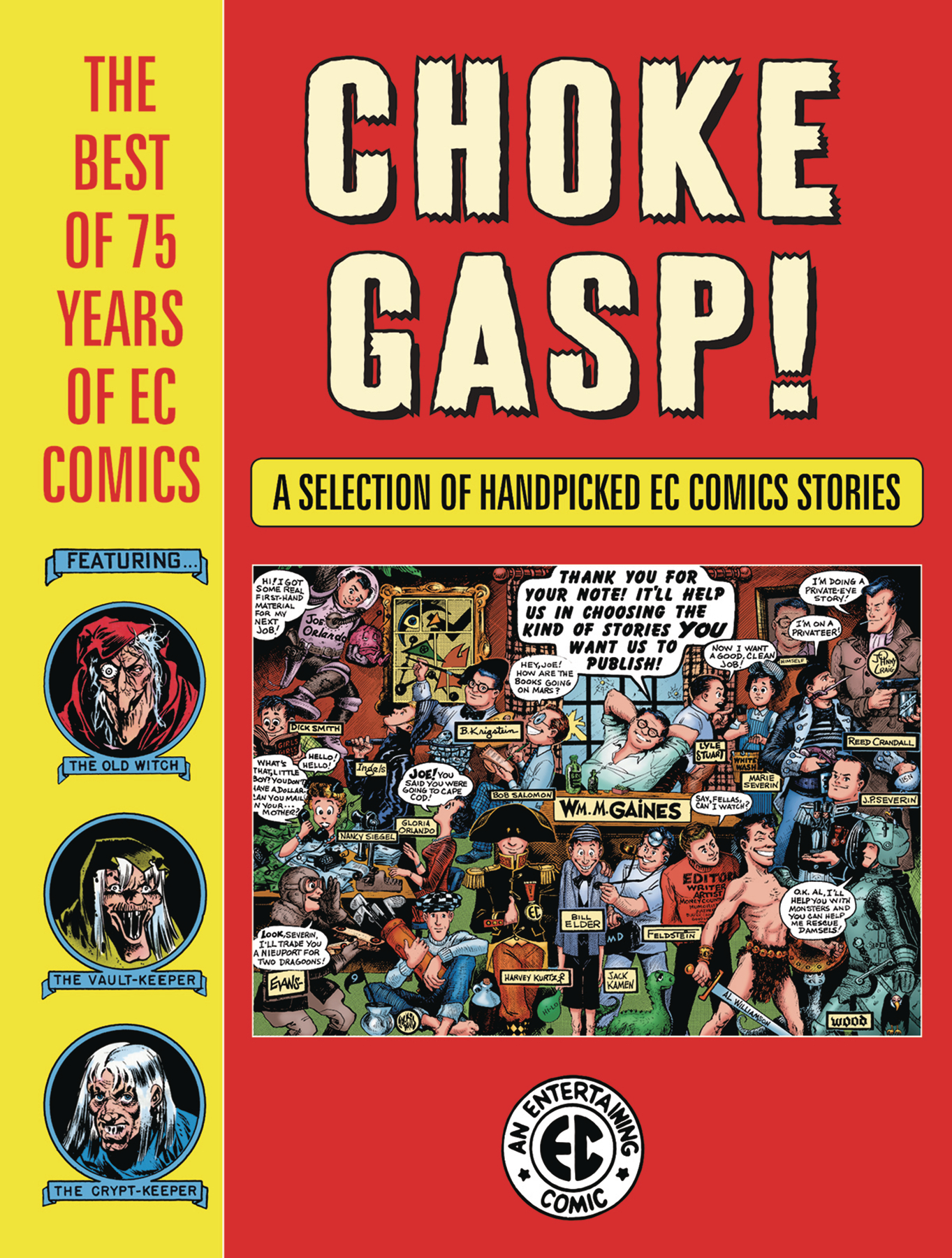 Choke Gasp The Best of 75 Years of EC Comics Hardcover