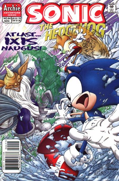 Sonic The Hedgehog #64-Very Fine (7.5 – 9)