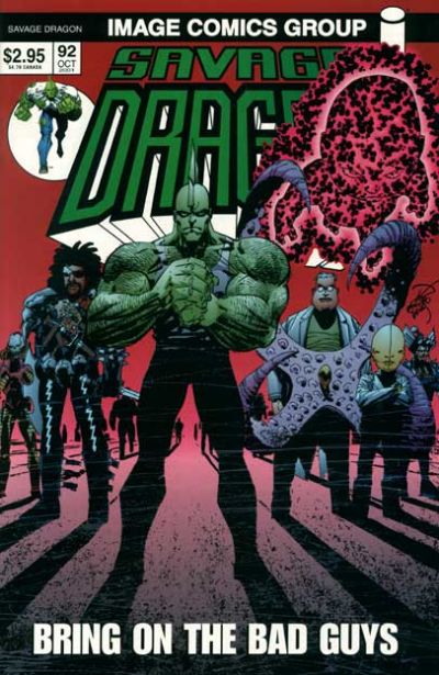 Savage Dragon #92-Fine (5.5 – 7) Tom Scioli Pin-Up