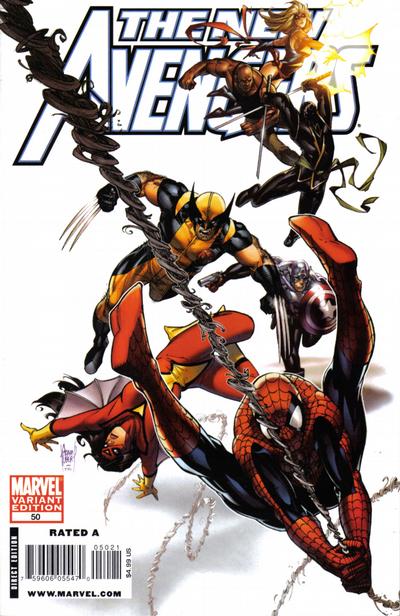 New Avengers #50 Kubert Variant