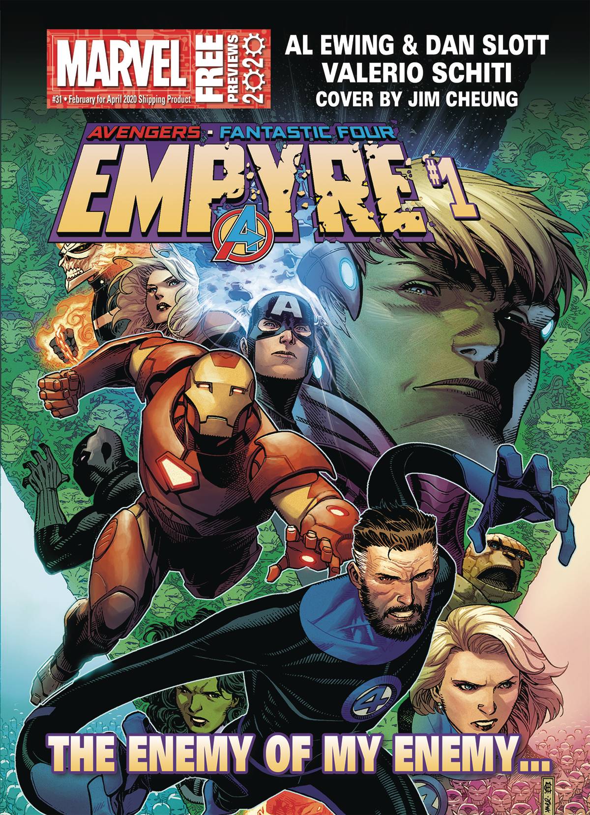 Marvel Previews Volume 4 #33 April 2020 Extras #201