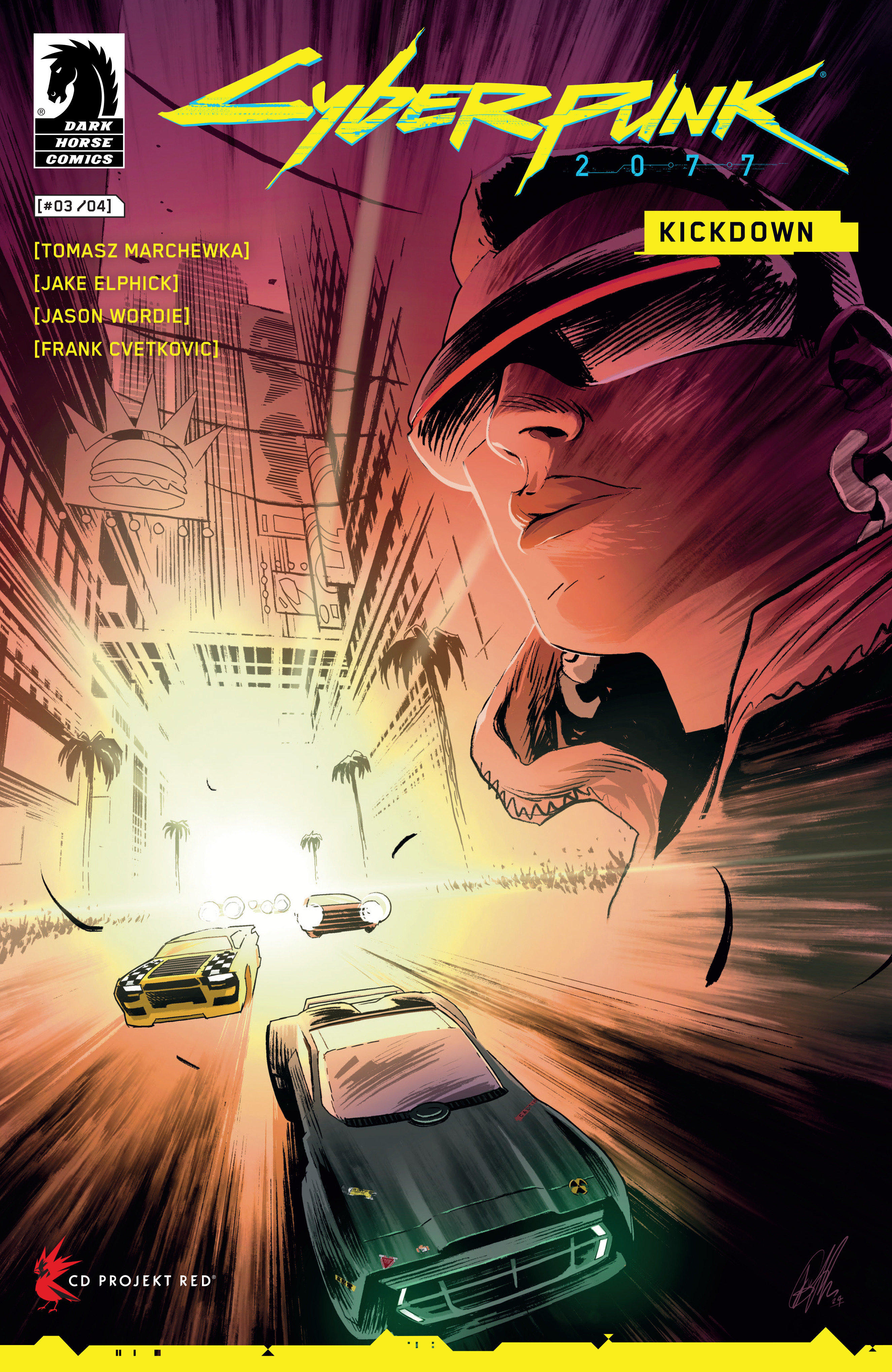 Cyberpunk 2077: Kickdown #3 Cover A (Jake Elphick)