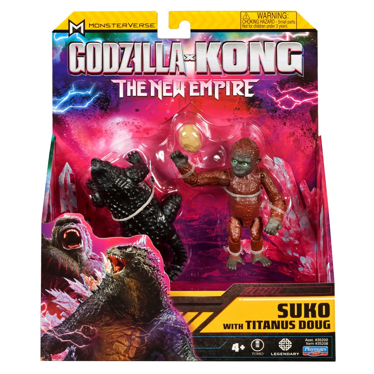 Godzilla x Kong: Movie Monster: Suko with Titanus Doug