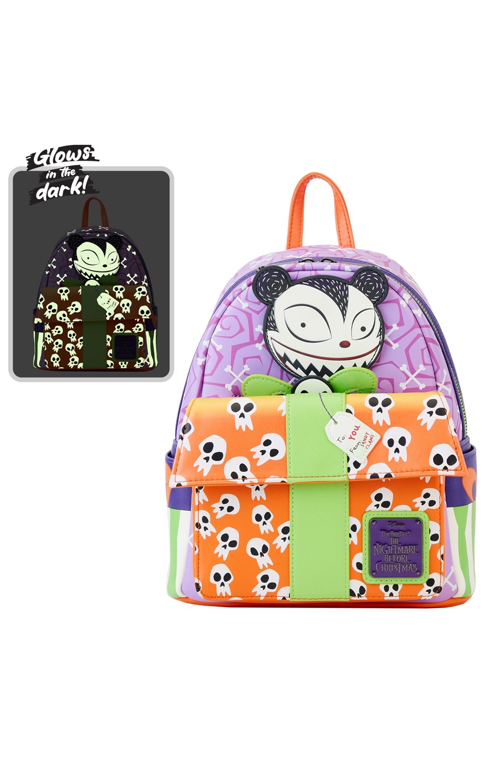 The Nightmare Before Christmas Scary Teddy Glow-In-The-Dark Mini-Backpack
