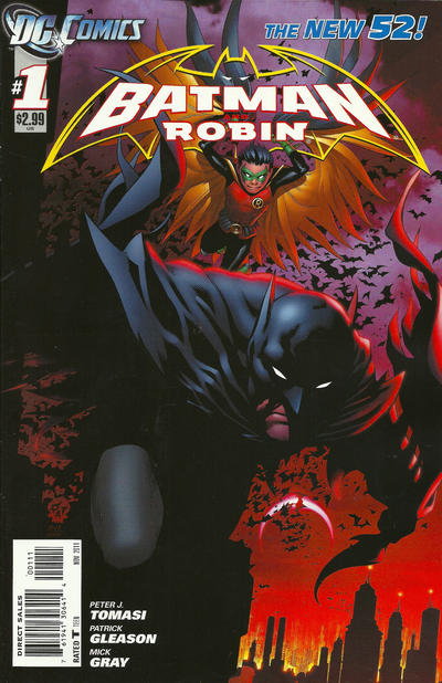 Batman And Robin #1 [Direct Sales](2011)-Very Fine (7.5 – 9)