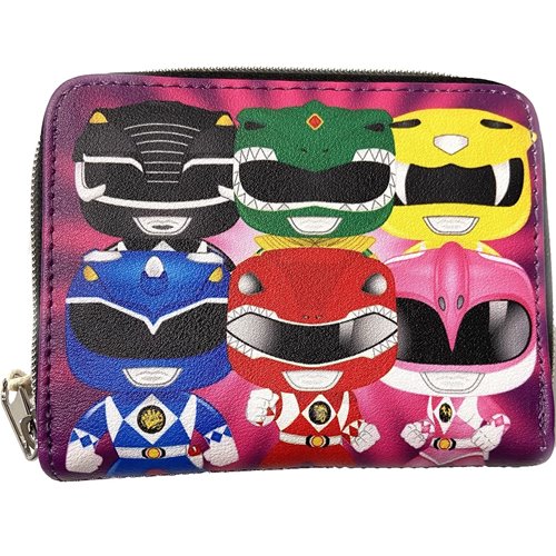 Mighty Morphin Power Rangers Character Print Pop! Wallet