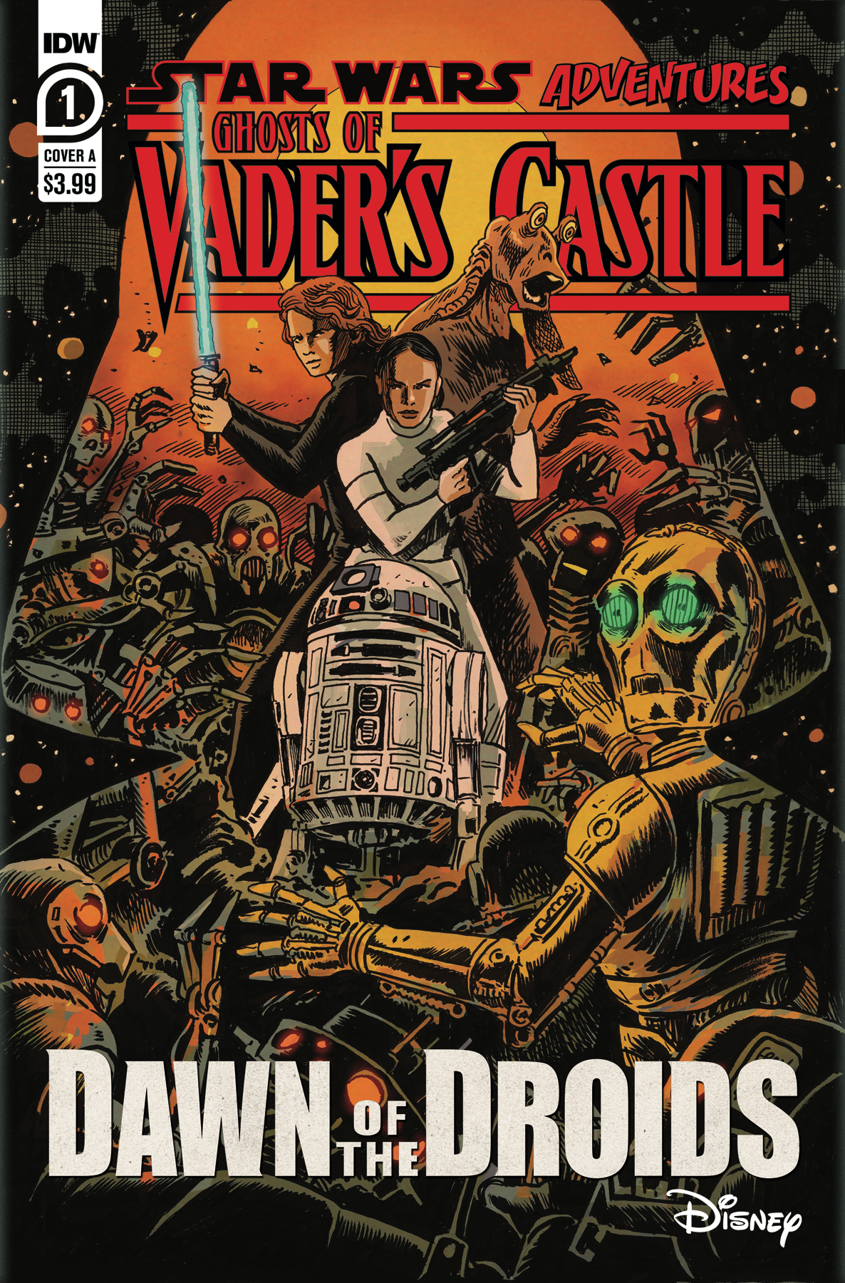 Star Wars Adventure Ghost Vaders Castle #1 Cover A Francavilla (Of 5)