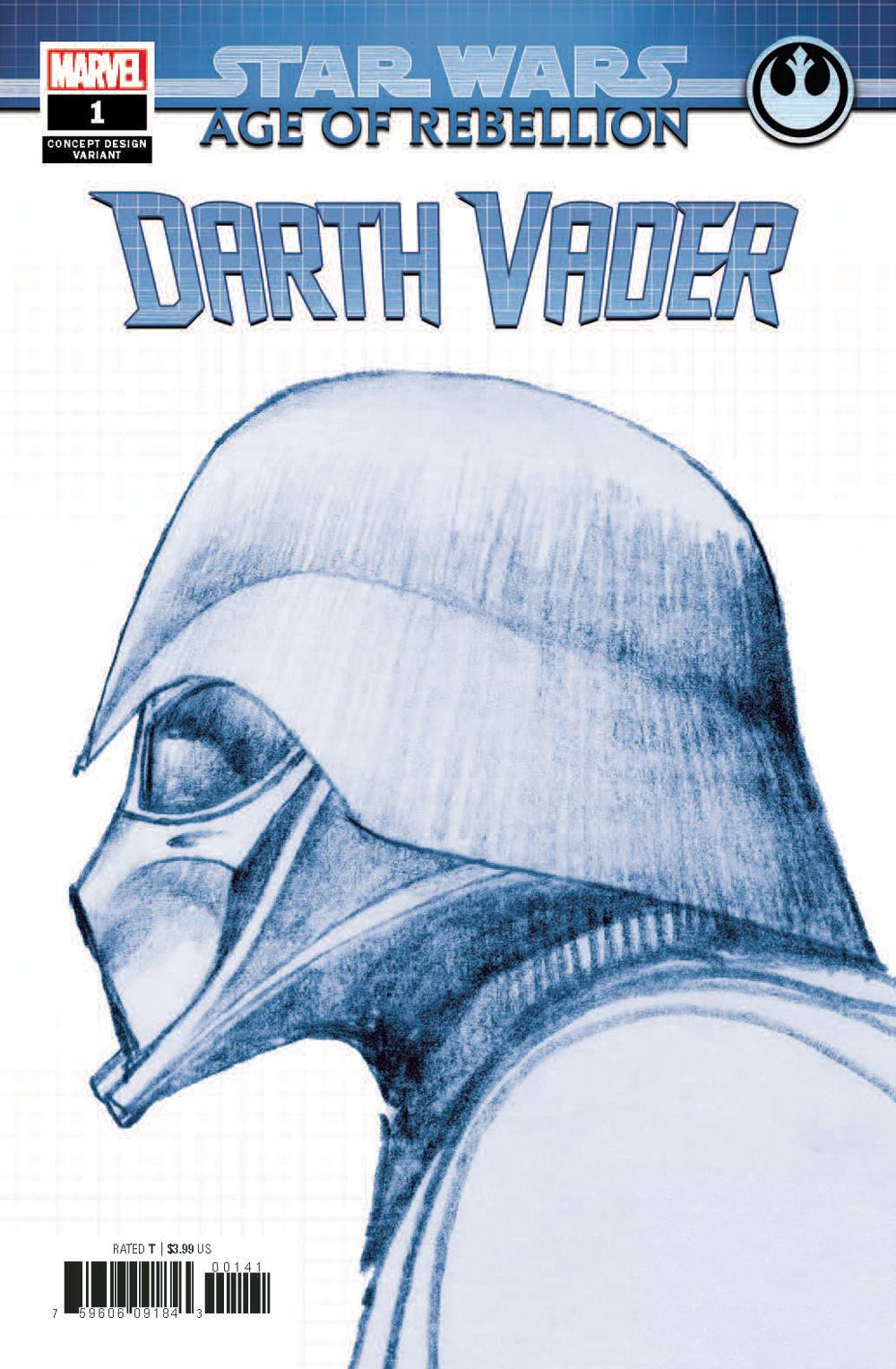 Star Wars Age of Rebellion Darth Vader #1 Concept Variant