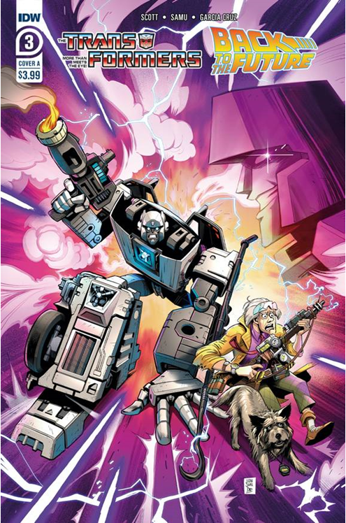 Transformers Back To Future #3 Cover A Juan Samu (Of 4)