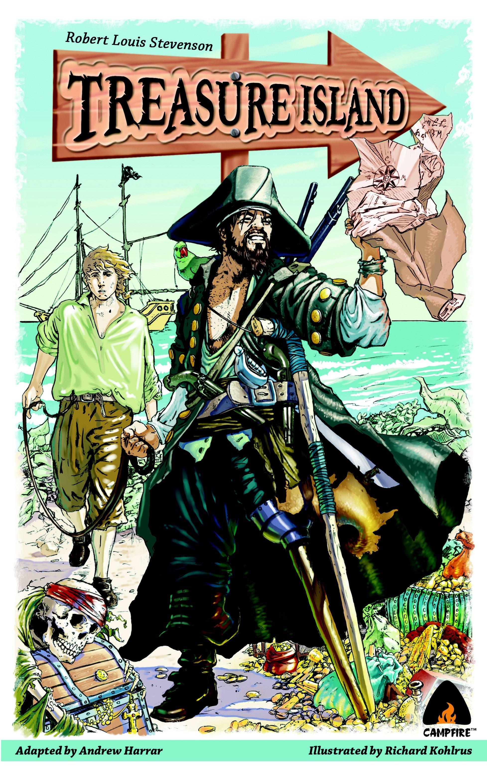 Treasure Island Campfire Graphic Novel