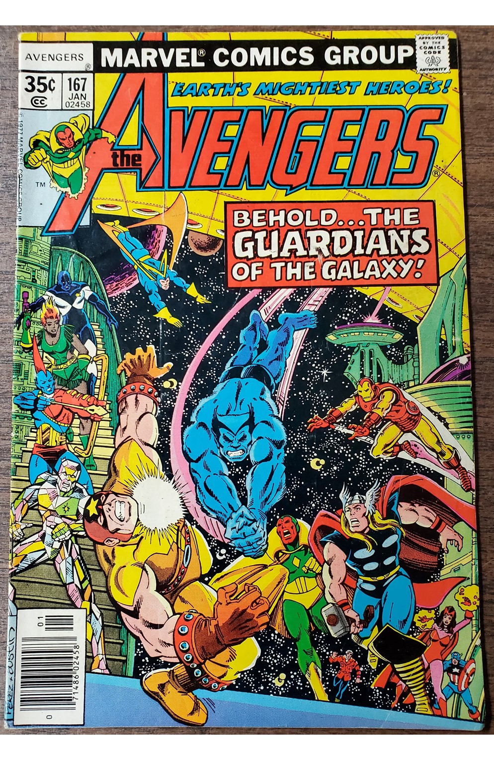 Avengers #167 (Marvel 1978)